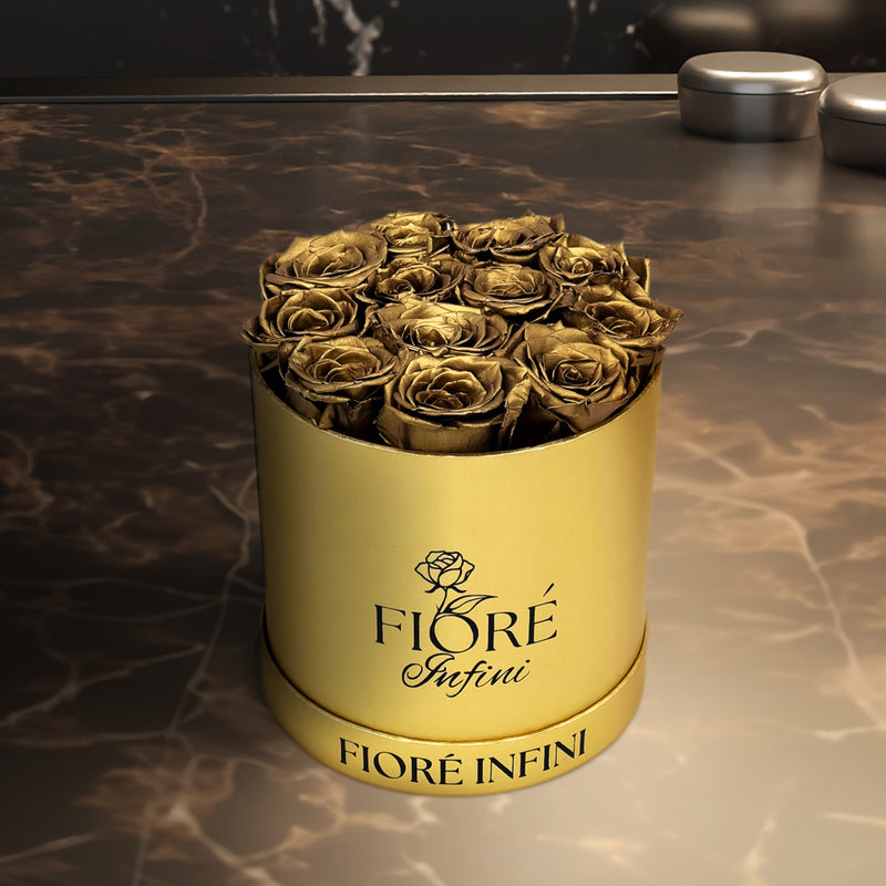 preserved roses in round boxes. Buy Online