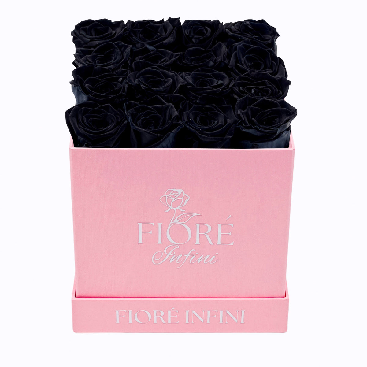 black real roses