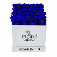 preserved blue roses