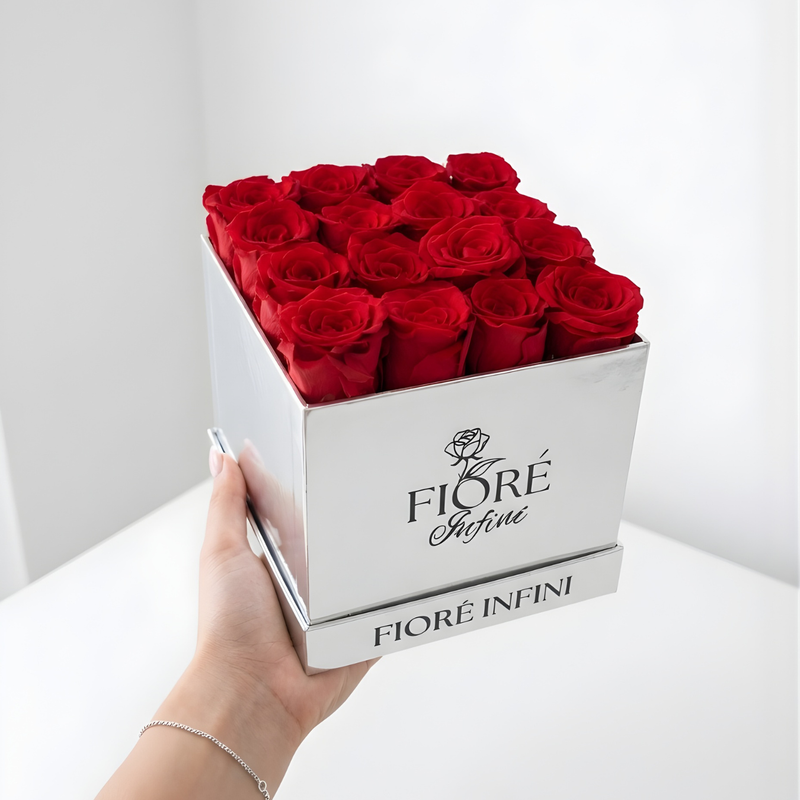 fiore infini red rose box